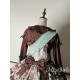 Alice Girl Bear Chocolate Salopette and JSK(1st Pre-Order/Full Payment Without Shipping)